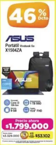 Alkomprar Asus portátil vivobook Go oferta
