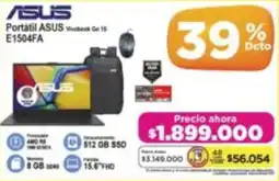 Alkomprar Asus portátil vivock Go 15 oferta