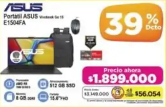 Alkomprar Asus portátil vivock Go 15 oferta