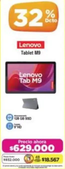 Alkomprar Lenovo tablet M9 oferta