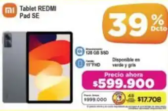 Alkomprar Redmi tablet pad SE oferta