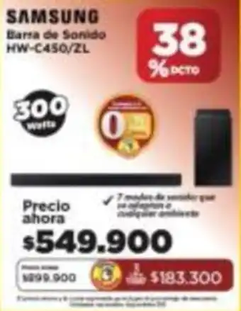 Alkomprar Samsung barra de sonido oferta