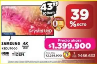 Alkomprar Samsung tv 43" oferta