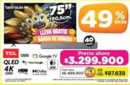 Alkomprar Tcl google tv 75" oferta