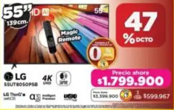 Alkomprar LG tv 55" oferta