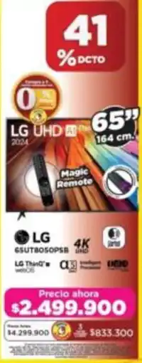 Alkomprar Lg tv 65" oferta