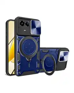 Falabella Funda Protección Cámara Con Soporte Compatible Realme 11 5G Azul oferta