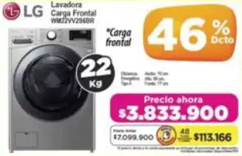 Alkomprar Lg lavadora carga frontal oferta