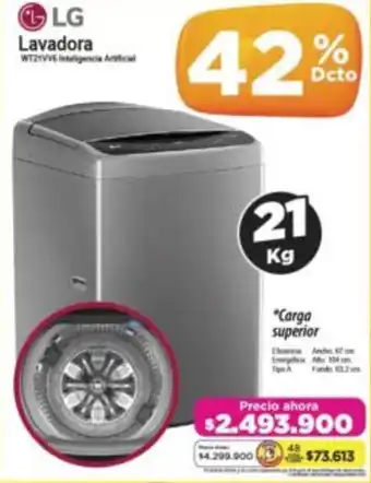 Alkomprar Lg lavadora oferta