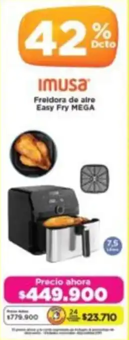 Alkomprar Imusa freidora de aire easy fry mega oferta