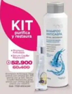 Alkomprar Kit purifica y restaura shampoo caspa oferta