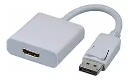 Falabella Cable Adaptador Convertidor Display Port A Hdmi Hembra Pc Tv oferta