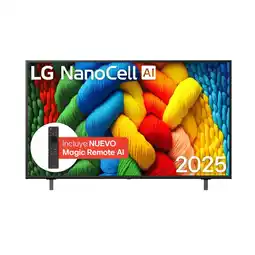 Alkomprar TV LG 75 Pulgadas 189 Cm 75NANO80 4K-UHD NanoCell Smart TV Con IA oferta