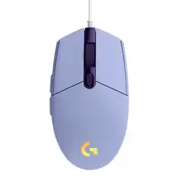Falabella Mouse Gamer Alámbrico Lightsync G203 Lila oferta