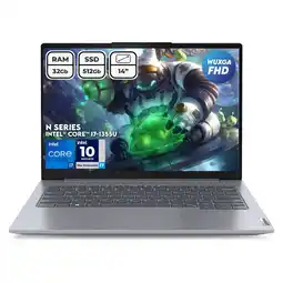 Falabella Thinkbook I7 1355u Ram 32gb Ssd 512gb 14 Pulg FHD WUXGA oferta