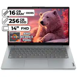 Falabella PORTÁTIL V14 G4 AMN AMD RYZEN 3 7320U 16GB LPDDR5 256GB SSD 14" FHD oferta