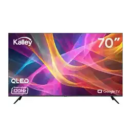 Falabella TV 70 Pulgadas 177 cm 70GQ405 4K-UHD QLED Smart TV Google oferta
