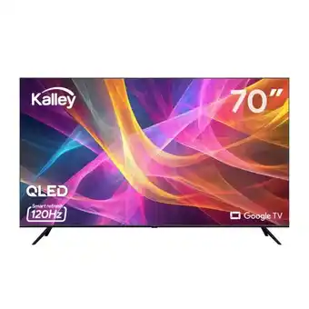 Falabella TV 70 Pulgadas 177 cm 70GQ405 4K-UHD QLED Smart TV Google oferta