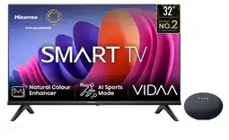 Falabella Televisor 32 pulgadas Smart HD 32A4N VIDAA + Asistente Inteligente Google Nest Mini oferta