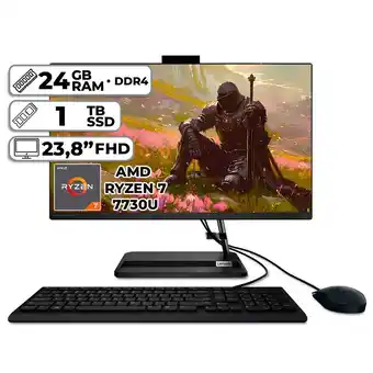 Falabella TODO EN UNO AMD RYZEN 7-7730U 24GB RAM 1TB SSD 238″ FHD oferta