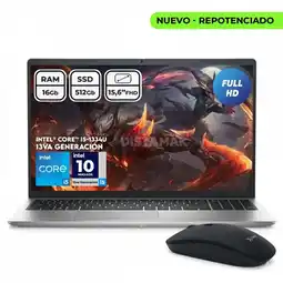 Falabella Portátil Intel Core I5 1334u Ram 16gb Ssd 512gb 15,6 Pul Computador Portátil oferta