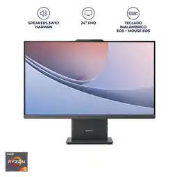 Falabella AIO IdeaCentre AMD Ryzen 5 16GB 512GB 24” - Gris oferta
