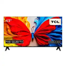 Falabella TV 43 Pulgadas 109 cm 43S5K FHD QLED Smart TV Google oferta