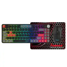 Falabella Combo Gamer Extreme Pro Teclado Mecánico Inalámbrico + Mouse Rgb + Pad oferta