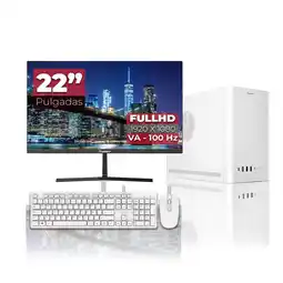 Falabella PC Gamer AMD Ryzen 5 4600G RAM 16GB SSD 512GB Monitor 22 Pulgadas 100Hz oferta