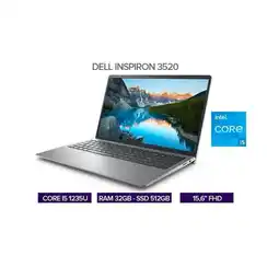 Falabella PORTATIL INSPIRON 3520 FHD INTEL CORE I5 1235U RAM 32GB/ SSD 512GB / COMBO TECLADO Y MOUSE oferta