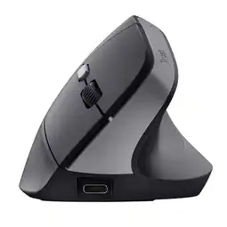 Falabella Mouse Bayo II Inalámbrico Diseño Vertical Recargable Negro oferta