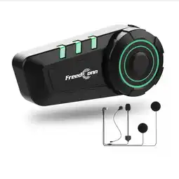 Falabella Intercomunicador X2 Motocicleta Bluetooth Headset Ky Casco oferta