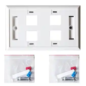 Falabella Faceplate 4 Puertos x5 Und oferta