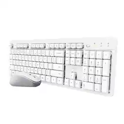 Falabella Combo Teclado y Mouse Inalambrico Ody ll Blanco oferta