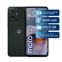 Falabella Celular Moto G55 5G 256Gb 8Ram Negro oferta