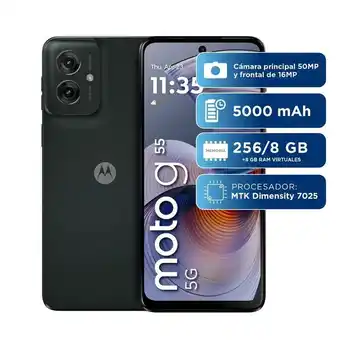 Falabella Celular Moto G55 5G 256Gb 8Ram Negro oferta