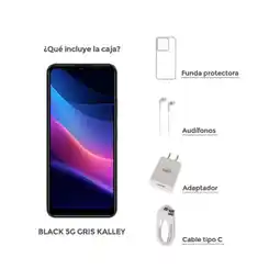 Falabella Celular Black 5 256GB 5G Gris oferta
