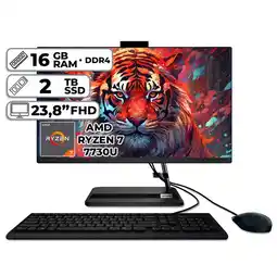 Falabella TODO EN UNO AMD RYZEN 7-7730U 16GB RAM 2TB SSD 238″ FHD oferta