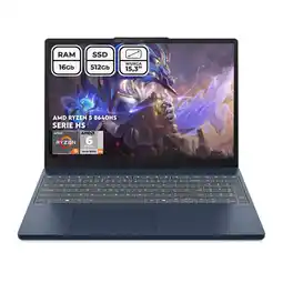 Falabella Portátil Amd Ryzen 5 8640hs Ram 16gb Ssd 512gb 15,3 Pul Computador Portátil oferta