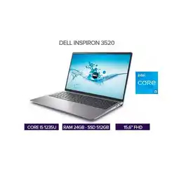 Falabella PORTATIL INSPIRON 3520 FHD INTEL CORE I5 1235U RAM 24GB DDR4 SSD 512GB / COMBO TECLADO Y MOUSE oferta
