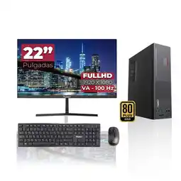 Falabella Worstation intel I5 14400 SSD 512GB RAM 16GB Monitor 22 113363 oferta