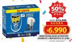 Ara Raid insecticida 30 noches aparato + repuesto oferta