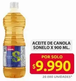 Ara Sonelo aceite de canola oferta