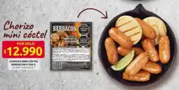 Ara Chorizo mini cóctel barbacon oferta