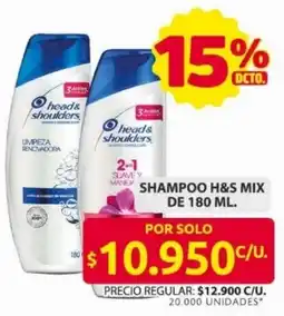Ara H&S mix shampoo oferta