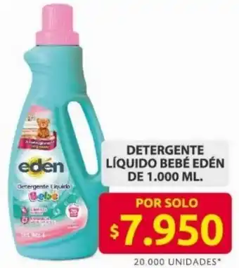 Ara Edén detergente líquido bebé oferta