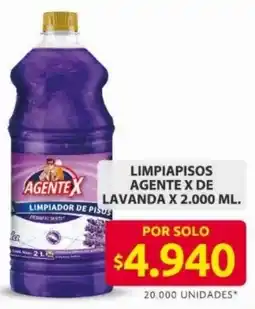 Ara Limpiapisos agente X de lavanda oferta