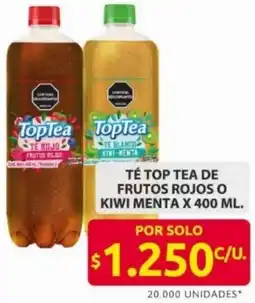 Ara Té top tea de frutos rojos o kiwi menta oferta