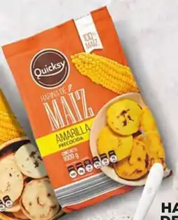 Tiendas D1 Harina de maíz amarillo quicksy oferta