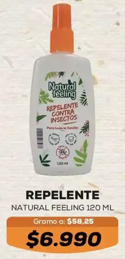 Tiendas D1 Natural feeling repelente oferta